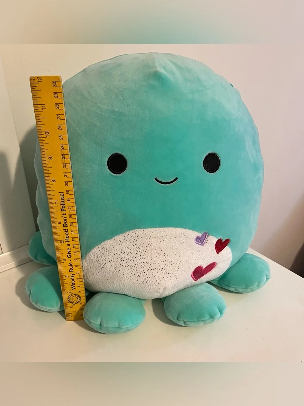 Squishmallow Teal Olina the Octopus 14” Tall Plush Toy